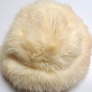 Arctic Fox Hat Genuine  Canadian Fur